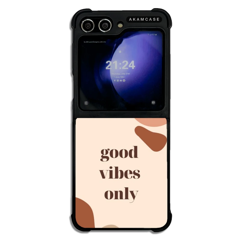 کاور آکام مدل AMC-WSGZFLIP5-CREAMY-3 مناسب برای گوشی موبایل سامسونگ Galaxy Z Flip 5