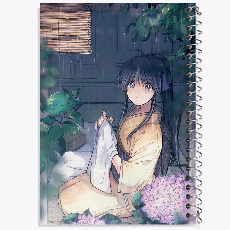 دفتر لیست خرید 50 برگ خندالو طرح کائورو انیمه رورونی کنشین کد 34908