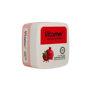 Vitamer Pomegranate Moisturizing Cream for hands, face, neck, body, and feet suitable for all skin types – 150 ml