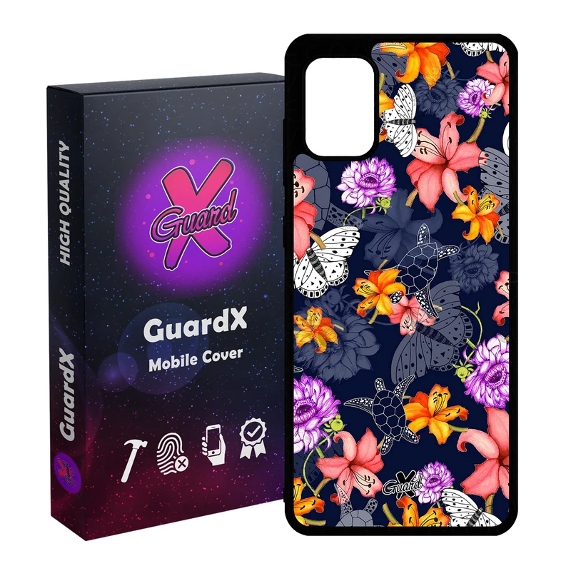 کاور گارد ایکس طرح گل مدل Glass10207 مناسب برای گوشی موبایل سامسونگ Galaxy A31