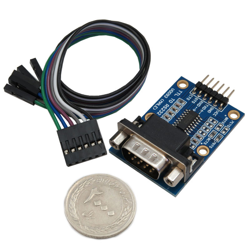 ماژول مبدل TTL به RS232 مدل SP3232 ماژول مبدل TTL به RS232 مدل SP3232