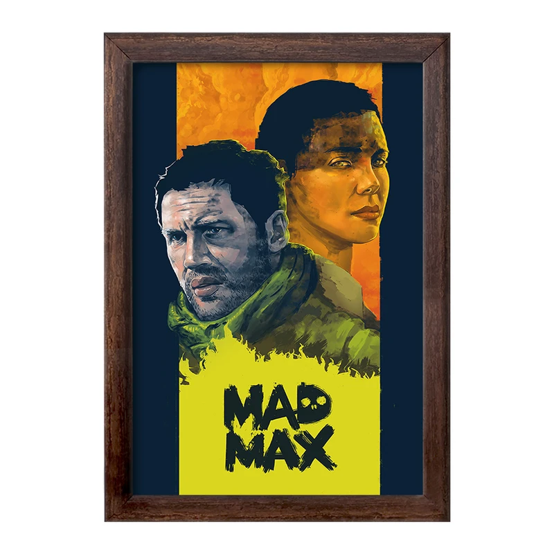 تابلو خندالو طرح مکس دیوانه (Mad Max) کد F114