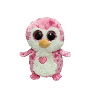 عروسک مدل جغد قلبی کد 00147 ارتفاع 25 سانتی متر