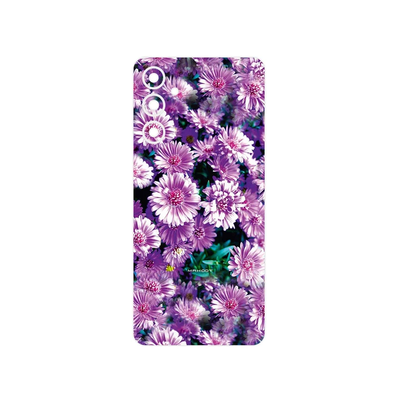 برچسب پوششی ماهوت مدل Purple_Flower مناسب برای گوشی موبایل سامسونگ Galaxy F54