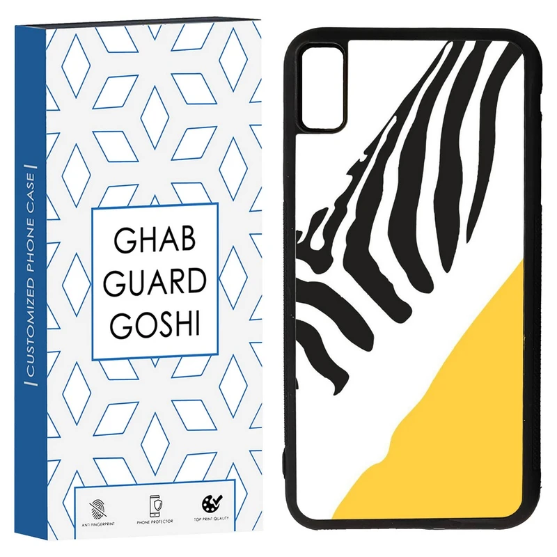 کاور قاب گارد گوشی طرح گورخر کد TPU-025 مناسب برای گوشی موبایل اپل Iphone XS MAX/ Iphone X MAX