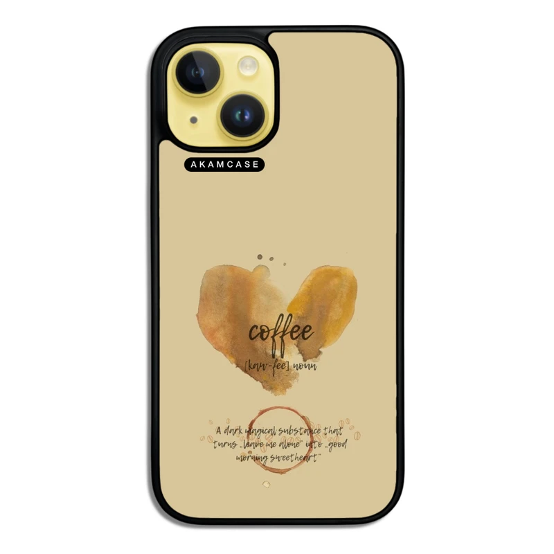 کاور آکام مدل AMC-WA15-COFFEE-15 مناسب برای گوشی موبایل اپل iPhone 15