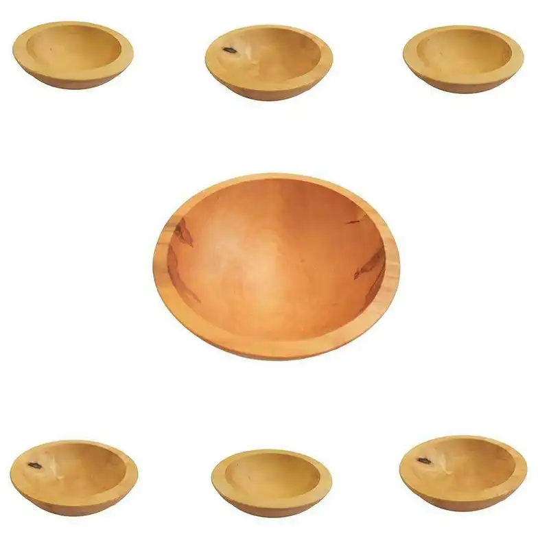 کاسه چوبی مدل 30 مجموعه 7 عددی