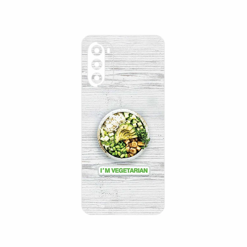برچسب پوششی ماهوت مدل Im_vegetarian مناسب برای گوشی موبایل موتورولا Moto G52
