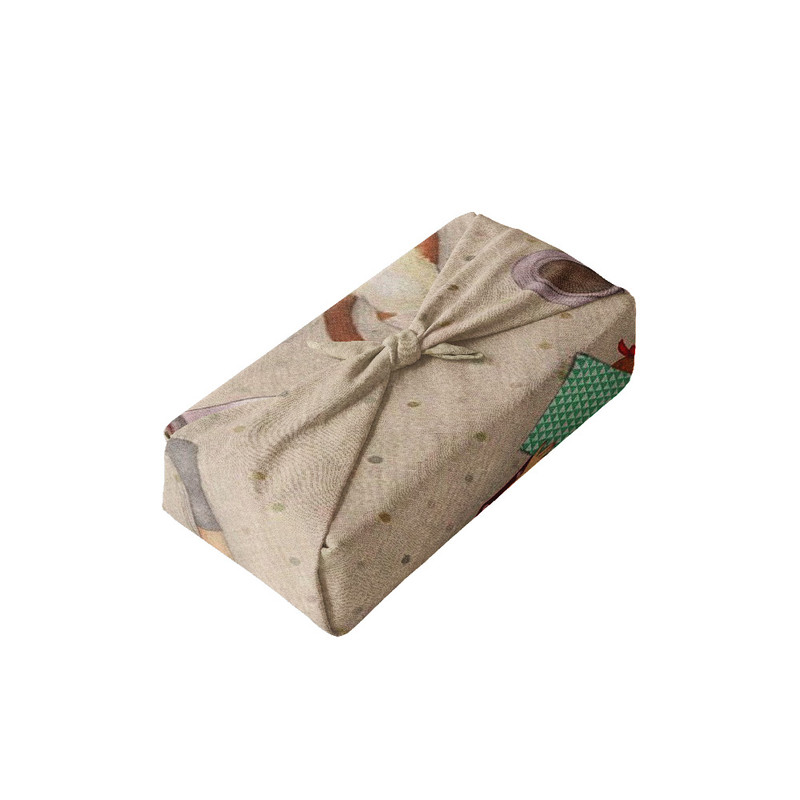 کاغذ کادو ترمه طراحان ایده مدل دختر و گربه کتابخون کد cfp1410 کاغذ کادو ترمه طراحان ایده مدل دختر و گربه کتابخون کد cfp1410