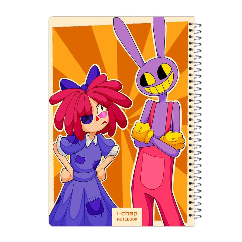 دفتر مشق 80 برگ آی چاپ مدل سیرک دیجیتال شگفت انگیز کد 399