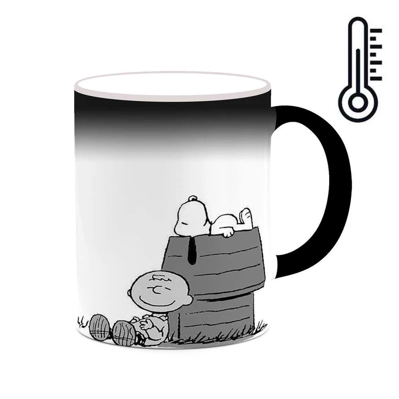 ماگ حرارتی کاکتی مدل کارتون Snoopy کد mgh23097