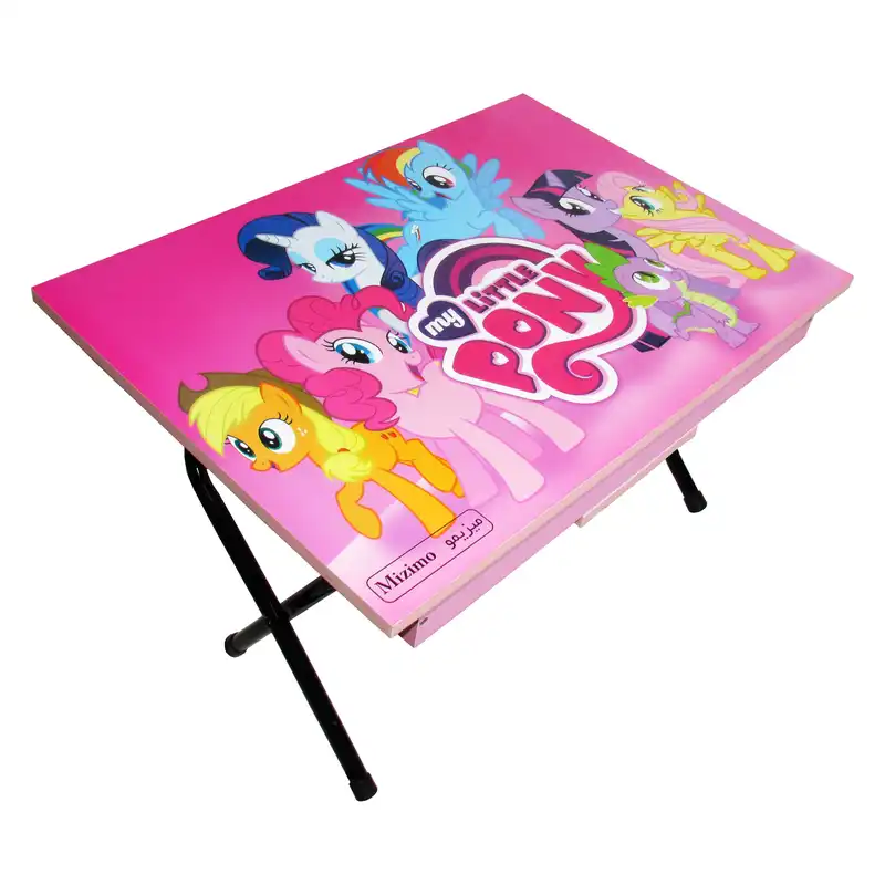 میز تحریر کودک میزیمو طرح پونی کد 3403