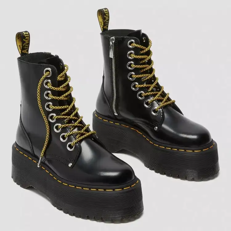 نیم بوت زنانه دکتر مارتنز مدل JADON MAX BOOT PLATFORMS