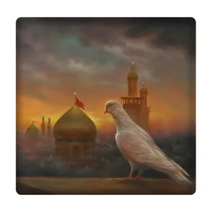  کاشی مدل امام حسین(ع) km10 کد 516