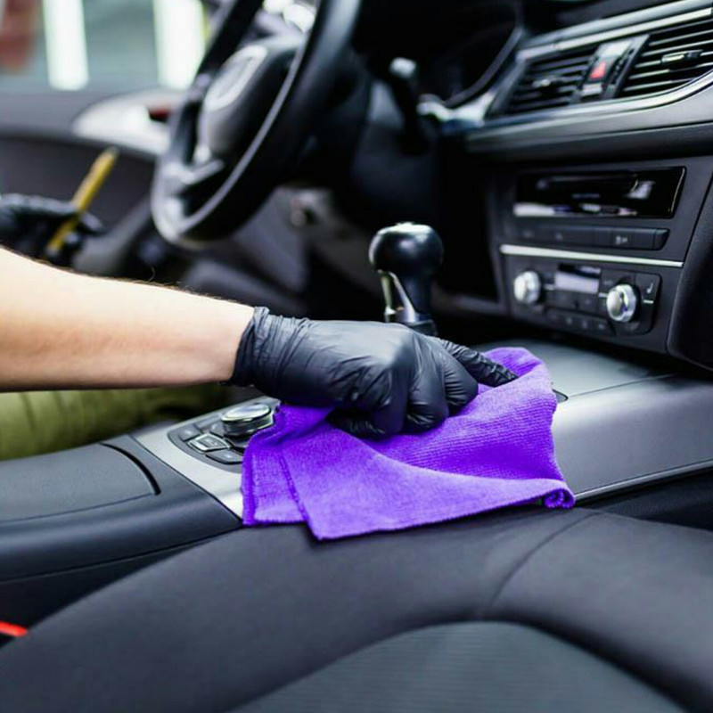 دستمال نظافت خودرو ای پی ام مدل  02 APM مجموعه 4 عددی