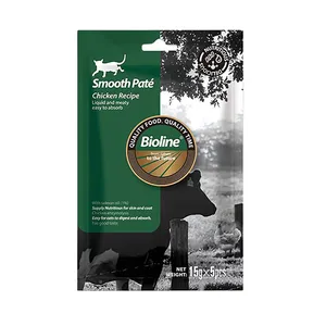 بستنی گربه بایولاین مدل Smooth Pate با طعم مرغ بسته 5 عددی
