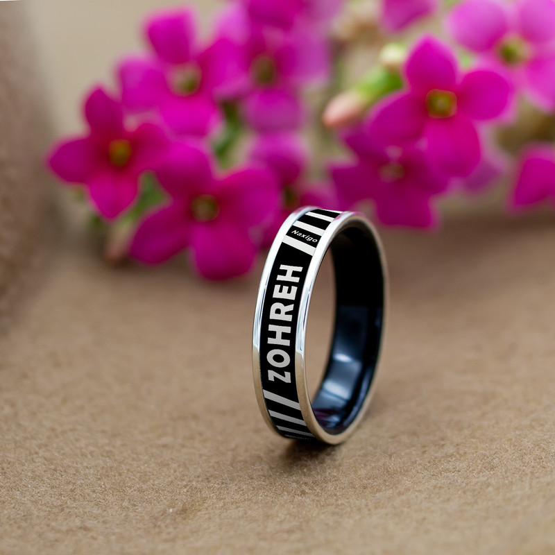 انگشتر ناکسیگو مدل شب تاب طرح زهره کد RB15755