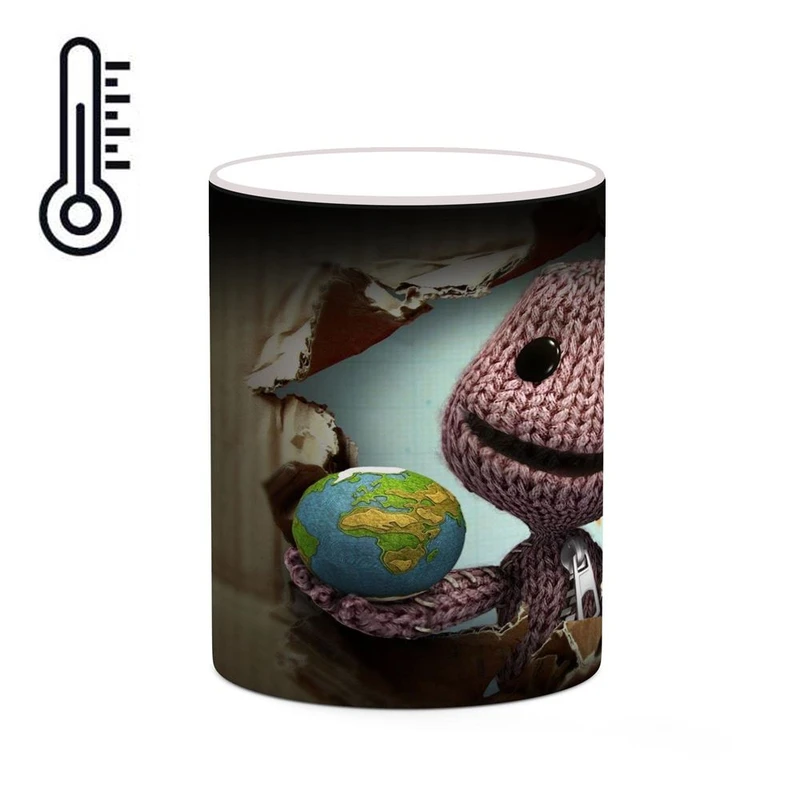 ماگ حرارتی کاکتی مدل بازی LittleBigPlanet کد mgh29249