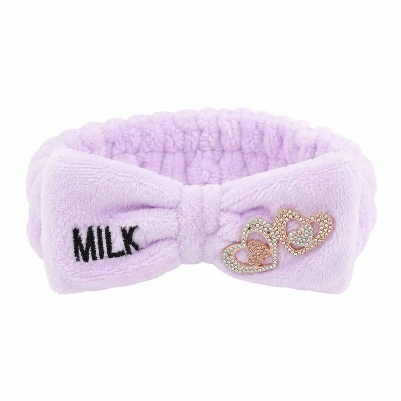 هدبند زنانه مدل پاپیونی Milk 