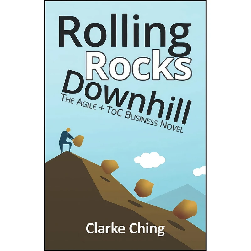 کتاب Rolling Rocks Downhill اثر Clarke Ching انتشارات بله