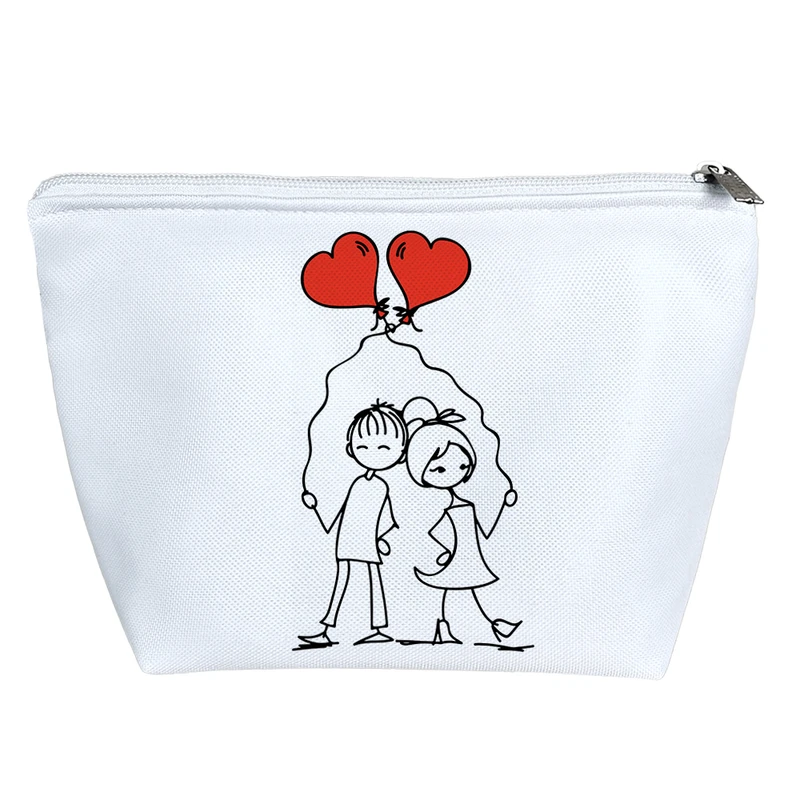 کیف لوازم آرایش دخترانه خندالو مدل love کد 8089