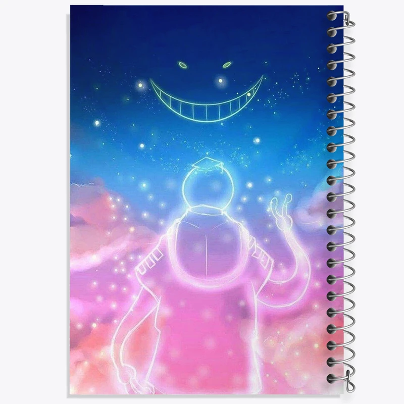 دفتر مشق 50 برگ خندالو طرح کورو سنسی انیمه کلاس آدمکشی کد 32075