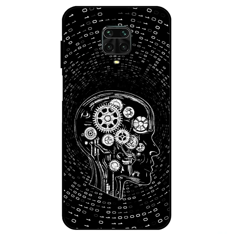 کاور مگافون طرح ربات انسانی مدل 7428 مناسب برای گوشی موبایل شیائومی Redmi Note 9S / 9 Pro / 9 Pro Max 