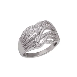 انگشتر نقره زنانه مدل 22190