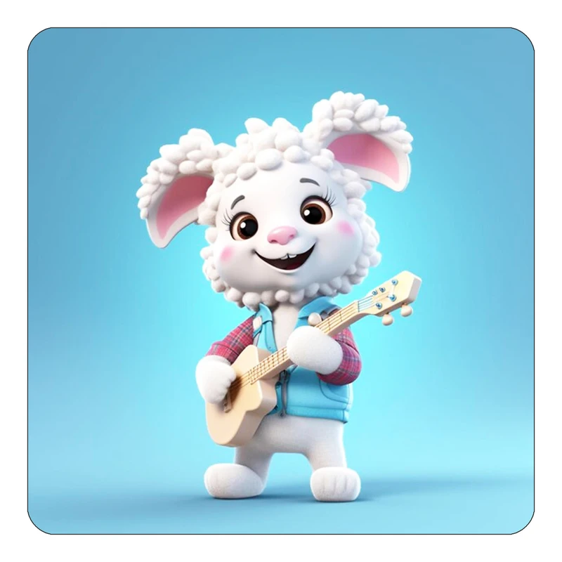 مگنت کاکتی طرح حیوانات کارتونی مدل mp27808