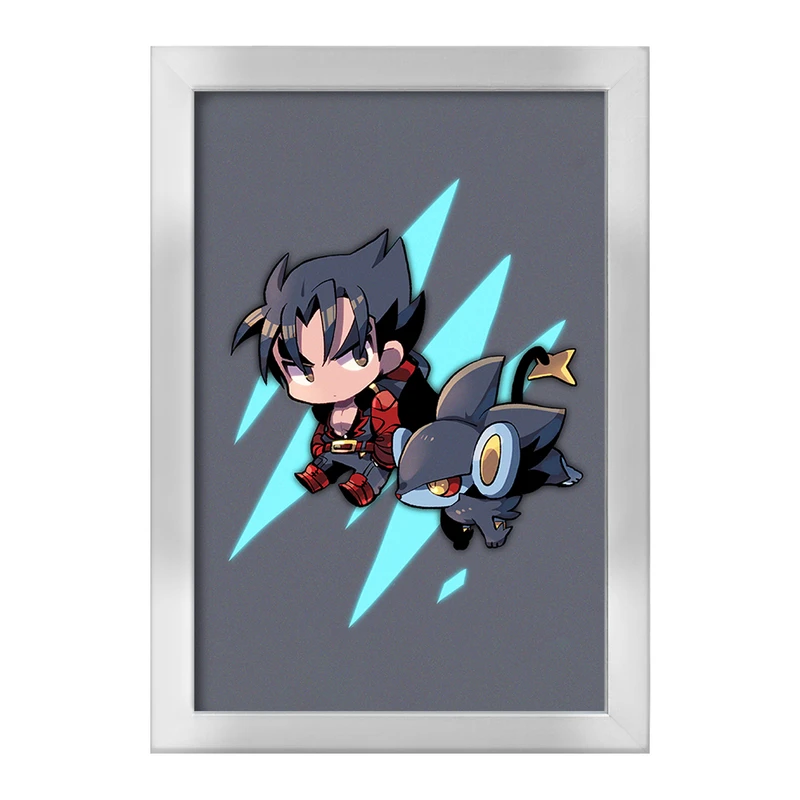 تابلو خندالو طرح بازی پوکمون (pokemon) کد 32738