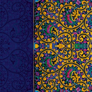 کاغذ کادو طرح کاشی کد 1401 بسته پنج عددی