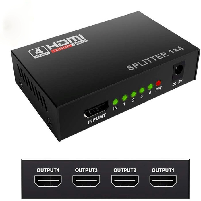 اسپلیتر 4 پورت HDMI مدل VER1.4