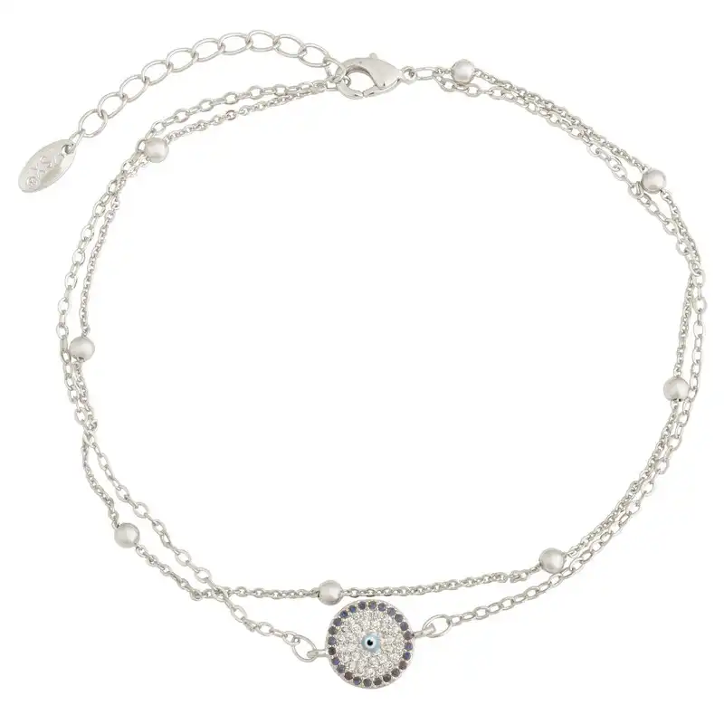 پابند زنانه وای اس ایکس مدل چشم نظر کد M103