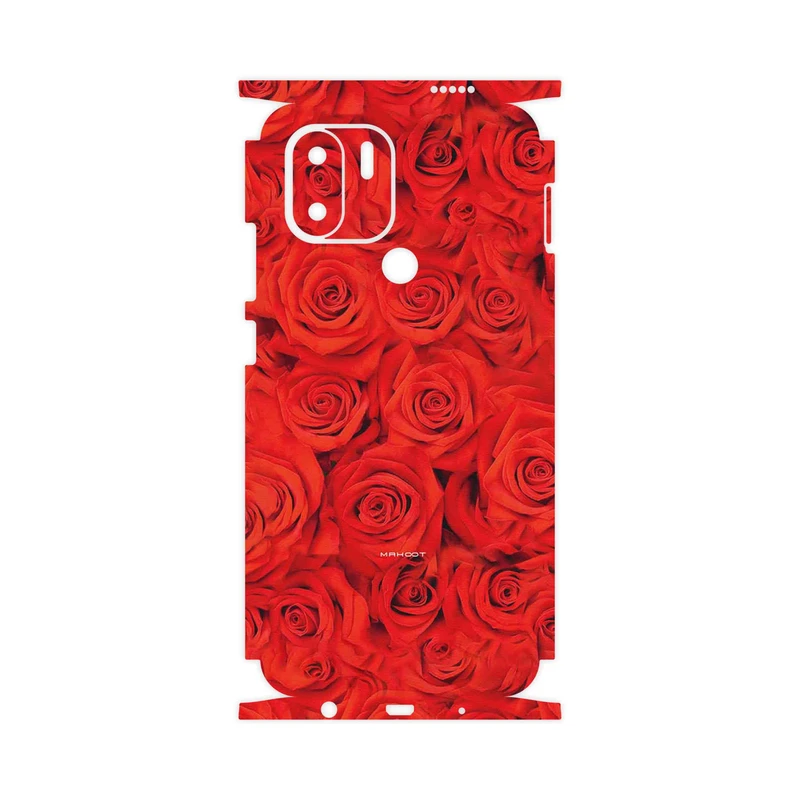 برچسب پوششی ماهوت مدل Red_Flower-FullSkin مناسب برای گوشی موبایل شیائومی Redmi A2 Plus