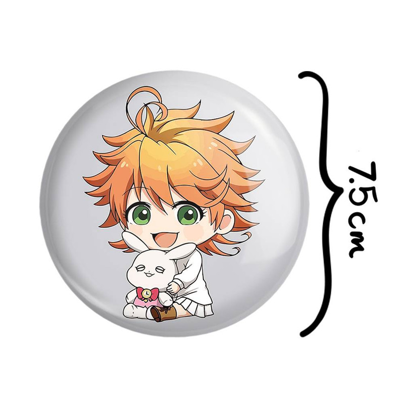 آینه جیبی خندالو مدل نورلند انیمه ناکجا آباد موعود Promised Neverland  کد 10111