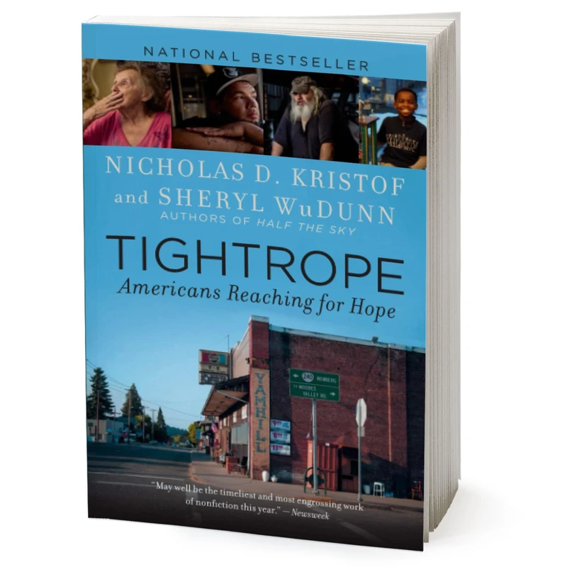 کتاب Tightrope اثر Nicholas D. Kristof انتشارات Random House Inc