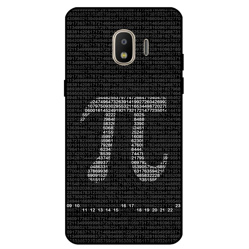 کاور مگافون طرح عدد پی مدل 7240 مناسب برای گوشی موبایل سامسونگ Galaxy Grand Prime Pro / J2 Pro 2018 