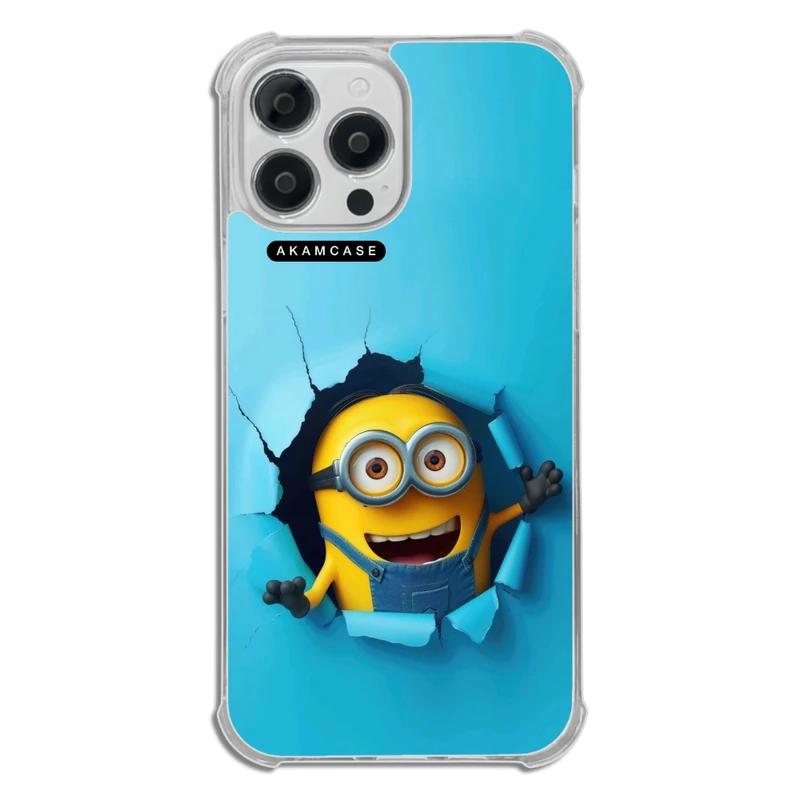 کاور آکام مدل AMC-WTA13PROMAX-MINIONS2 مناسب برای گوشی موبایل اپل iPhone 13 Pro Max