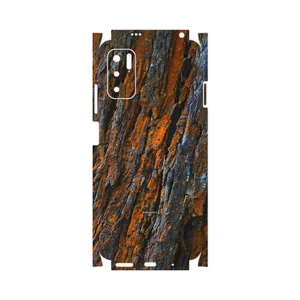 MAHOOT Wood Texture 6-FullSkin Cover Sticker for Xiaomi Redmi Note 10 5G