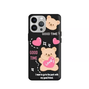 کاور طرح خرس دخترانه کد f3927 مناسب برای گوشی موبایل اپل iphone 13 Pro Max