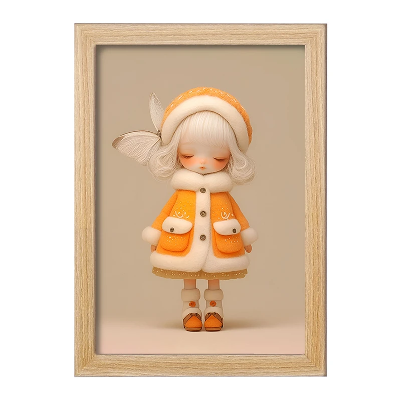 تابلو خندالو مدل دخترانه کیوت کد F5151