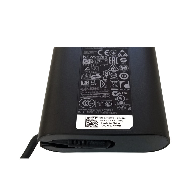 شارژر لپ تاپ 19.5 ولت 3.34 آمپر دل مدل LA65NM130