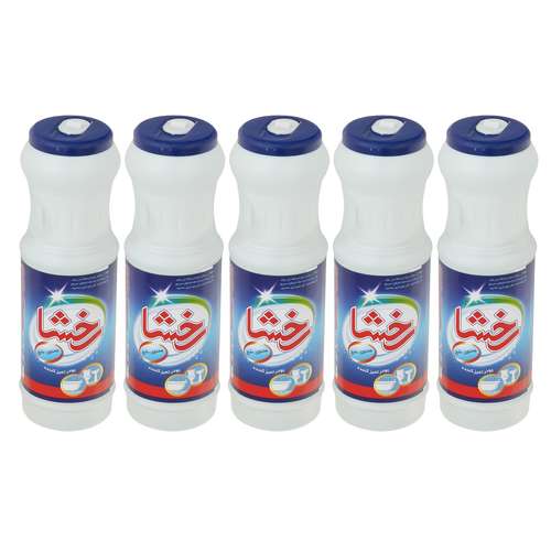 پودر تمیزکننده سطوح رخشا مدل simple وزن 500 گرم بسته 5 عددی 