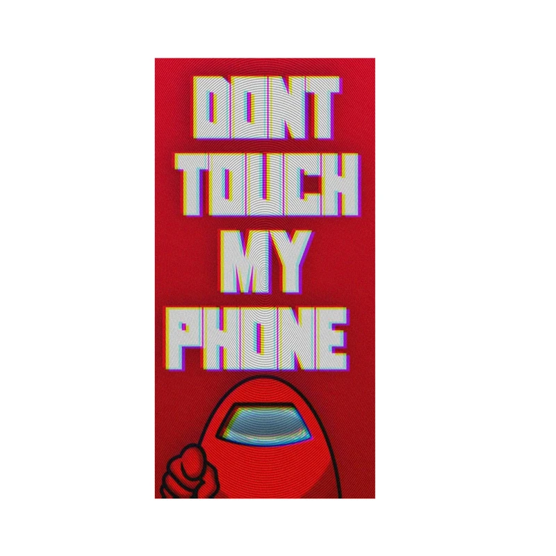  استیکر لپ تاپ و موبایل مدل بازی طزح امانگ آس Among Us کد 3786