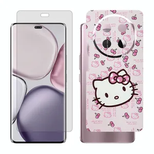 Glass Together model transparent screen protector suitable for Honor X9c mobile phone with back cover sticker