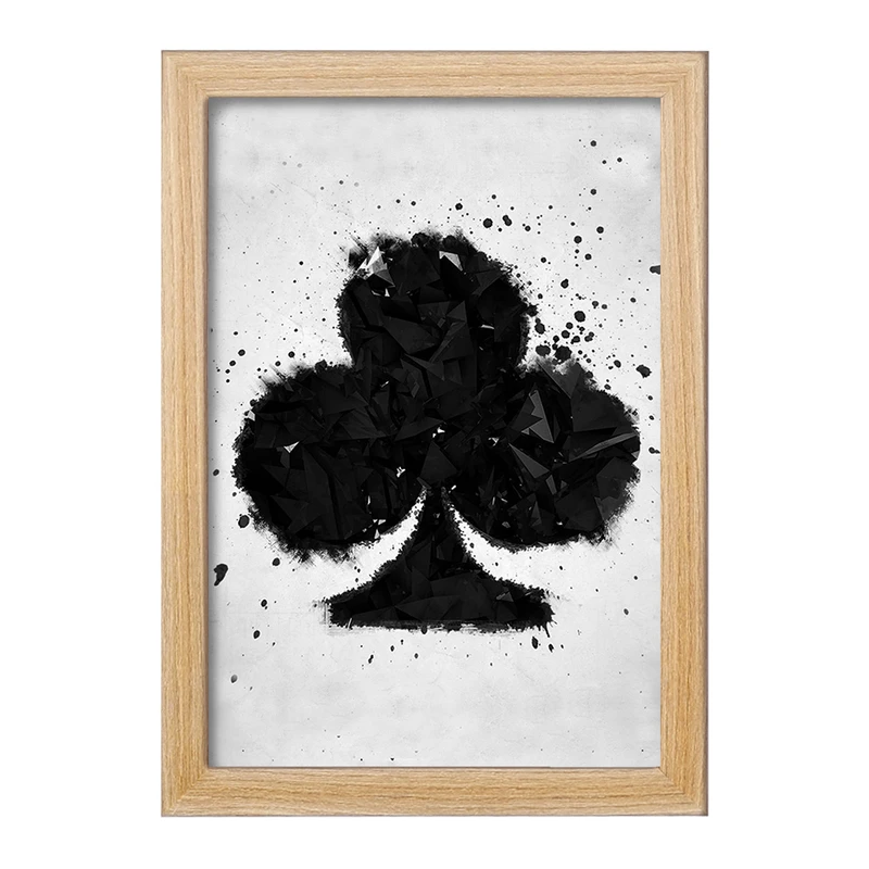 تابلو خندالو مدل شبدر سیاه انیمه بلک کلاور Black Clover  کد 11734