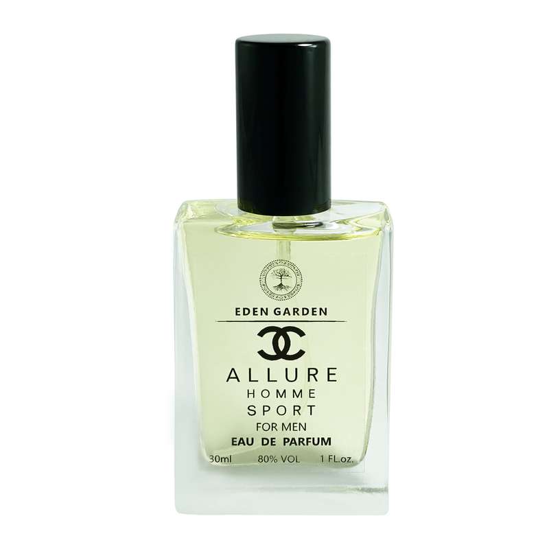 ادو پرفیوم مردانه ادن گاردن مدل Chanel Allure Home Sport حجم 30 میلی لیتر