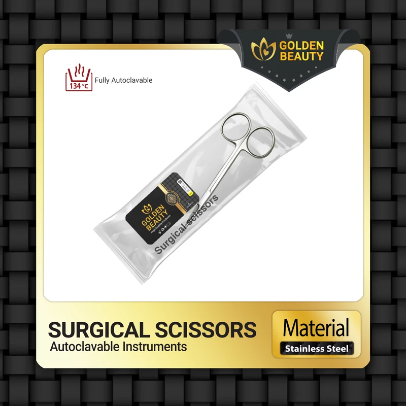 عکس شماره 2 : قیچی جراحی گلدن بیوتی مدل x11 کد 02