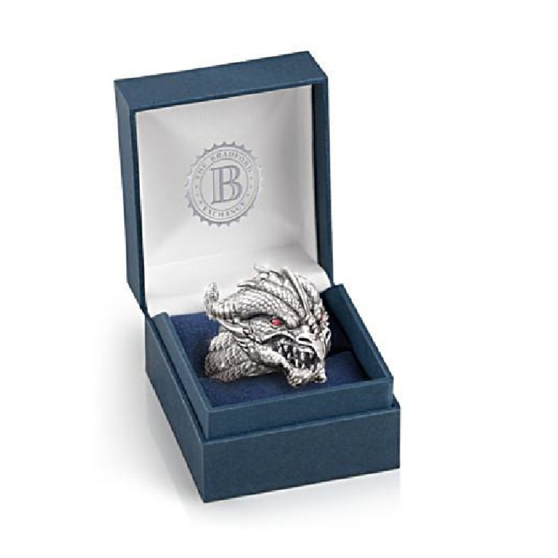 انگشتر زنانه مدل اژدها کد F340