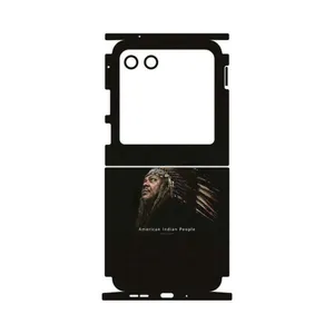 MAHOOT Portrait of an Indian Man-FullSkin Cover Sticker for Motorola Razr 40 Ultra
